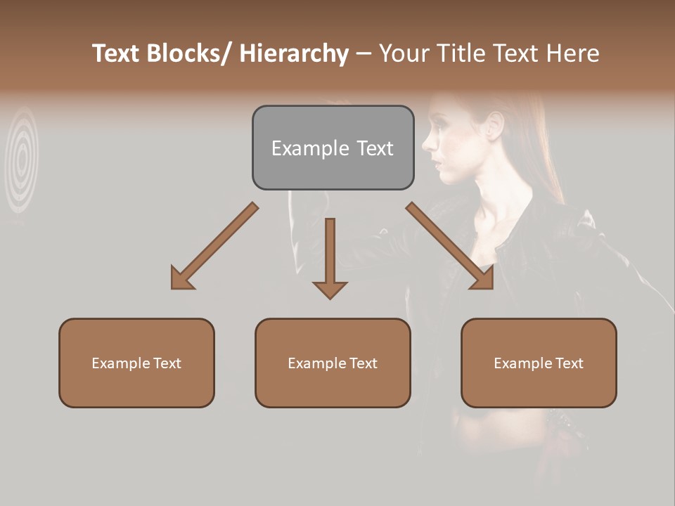 Dart Circle Luck PowerPoint Template