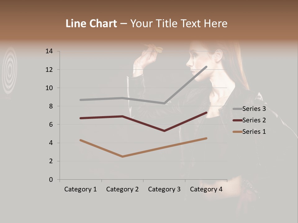 Dart Circle Luck PowerPoint Template