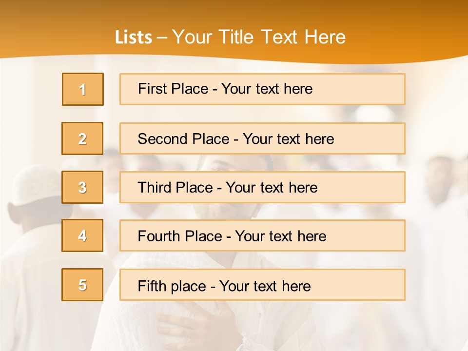 Islamic Culture Meditation PowerPoint Template