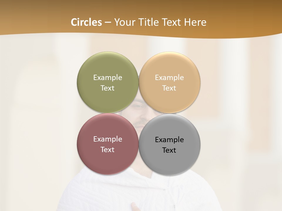 Religion Face Portrait PowerPoint Template