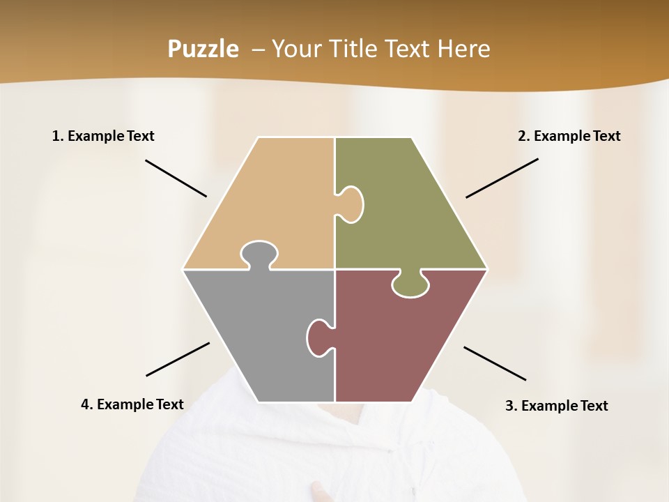 Religion Face Portrait PowerPoint Template