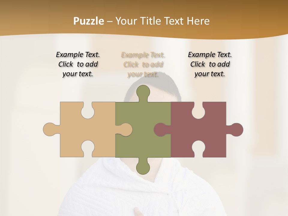 Religion Face Portrait PowerPoint Template