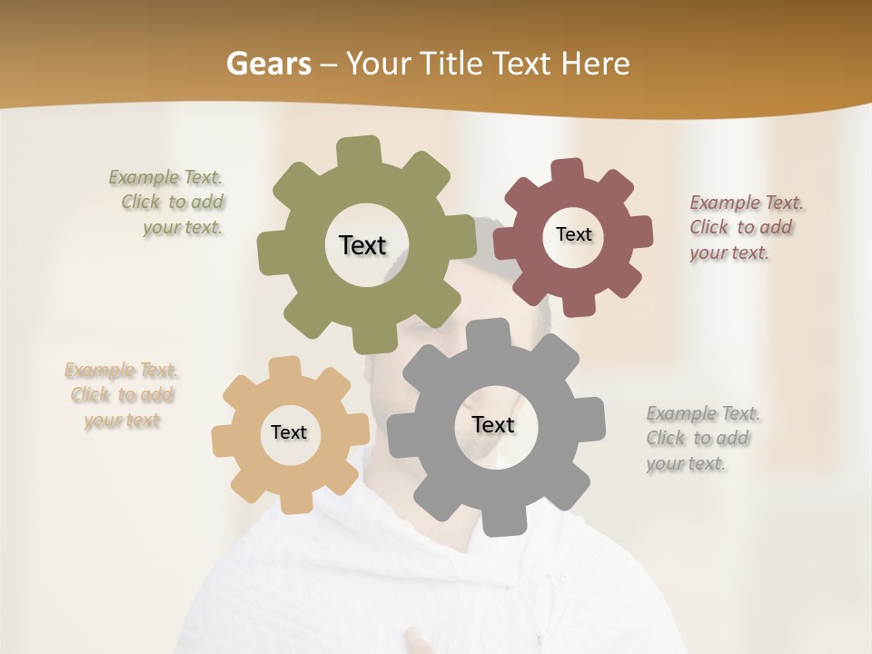 Religion Face Portrait PowerPoint Template