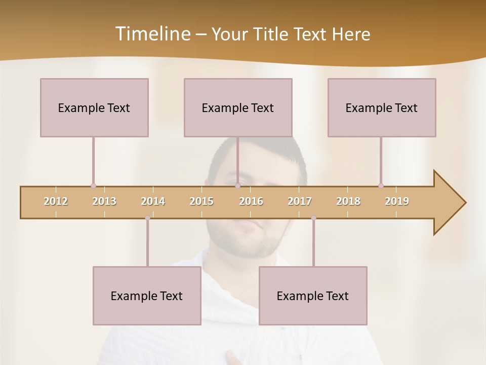 Religion Face Portrait PowerPoint Template