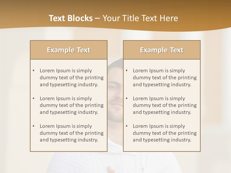 Religion Face Portrait PowerPoint Template
