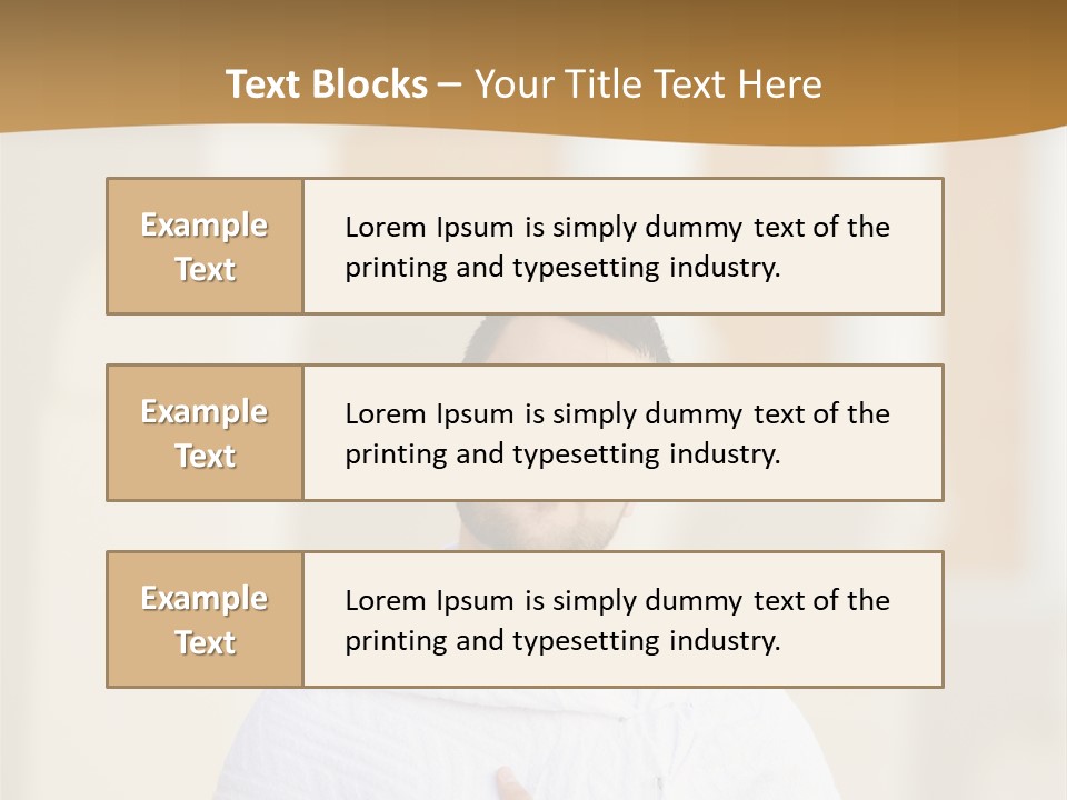Religion Face Portrait PowerPoint Template