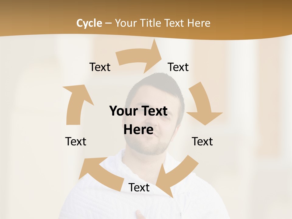 Religion Face Portrait PowerPoint Template