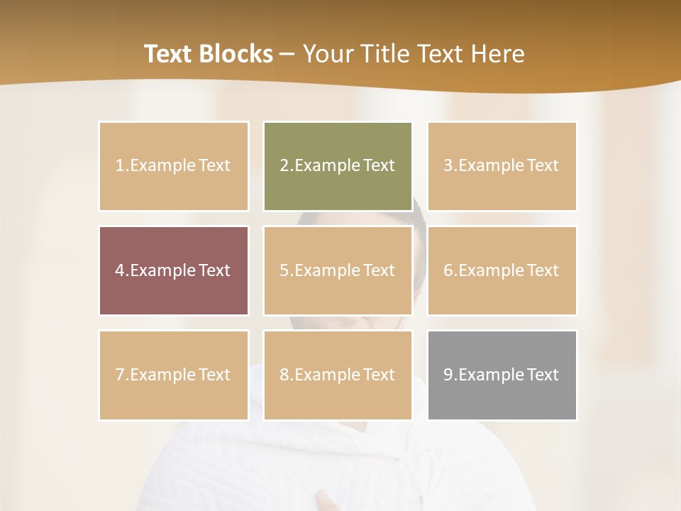 Religion Face Portrait PowerPoint Template