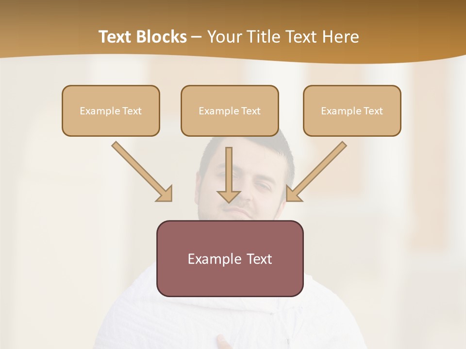 Religion Face Portrait PowerPoint Template