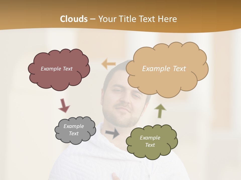 Religion Face Portrait PowerPoint Template