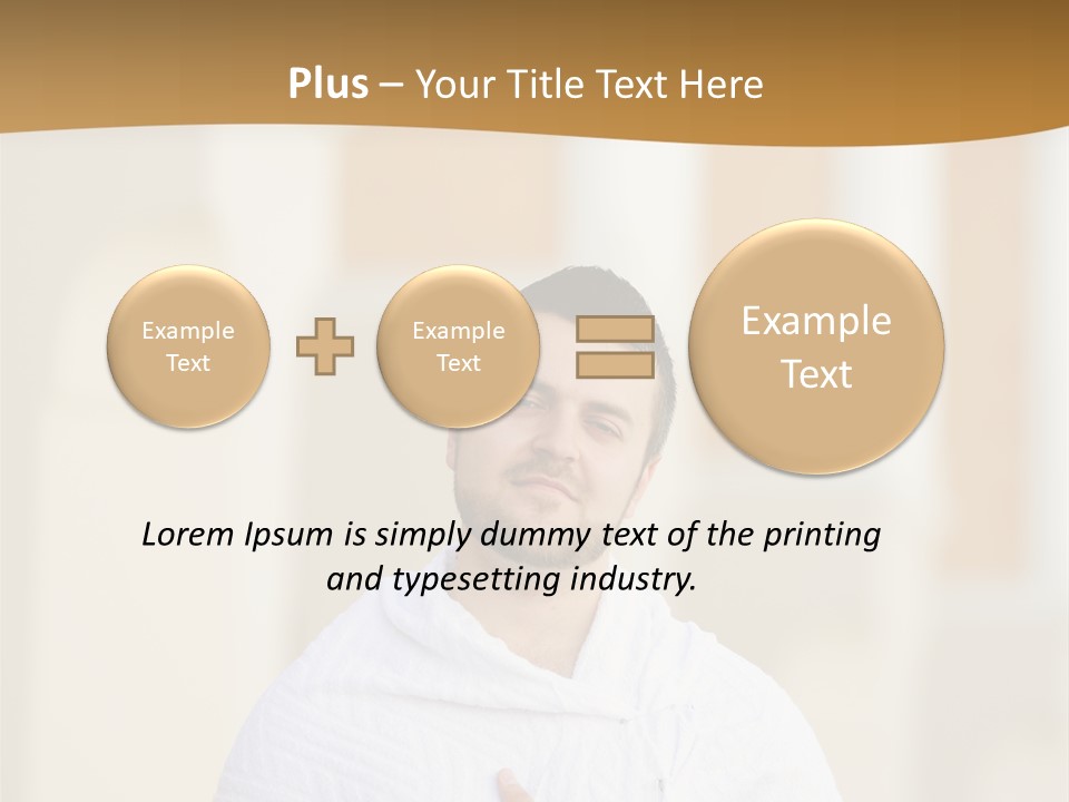 Religion Face Portrait PowerPoint Template