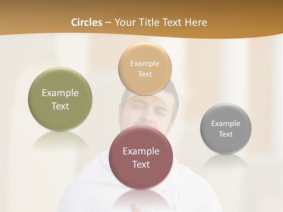 Religion Face Portrait PowerPoint Template