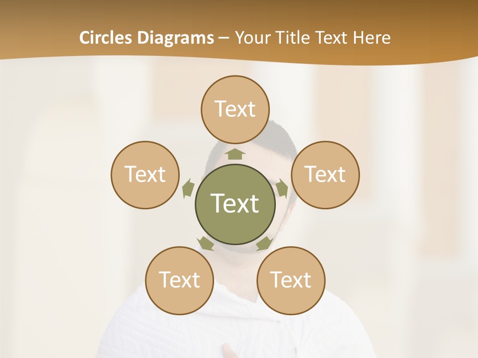 Religion Face Portrait PowerPoint Template