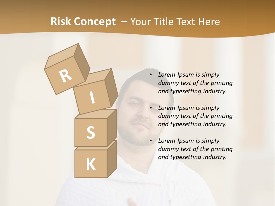 Religion Face Portrait PowerPoint Template