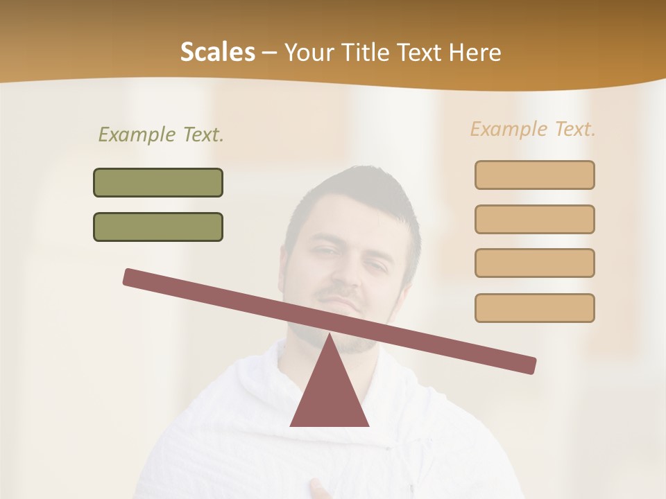 Religion Face Portrait PowerPoint Template