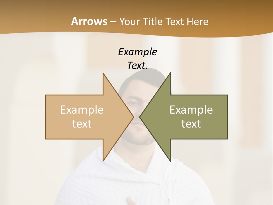Religion Face Portrait PowerPoint Template