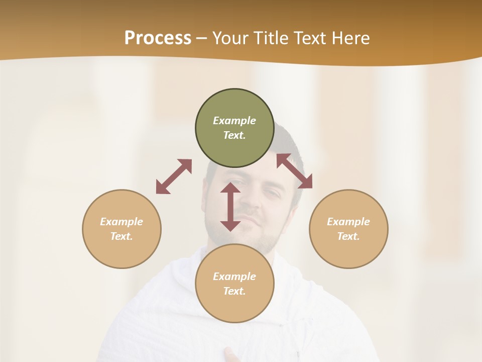Religion Face Portrait PowerPoint Template