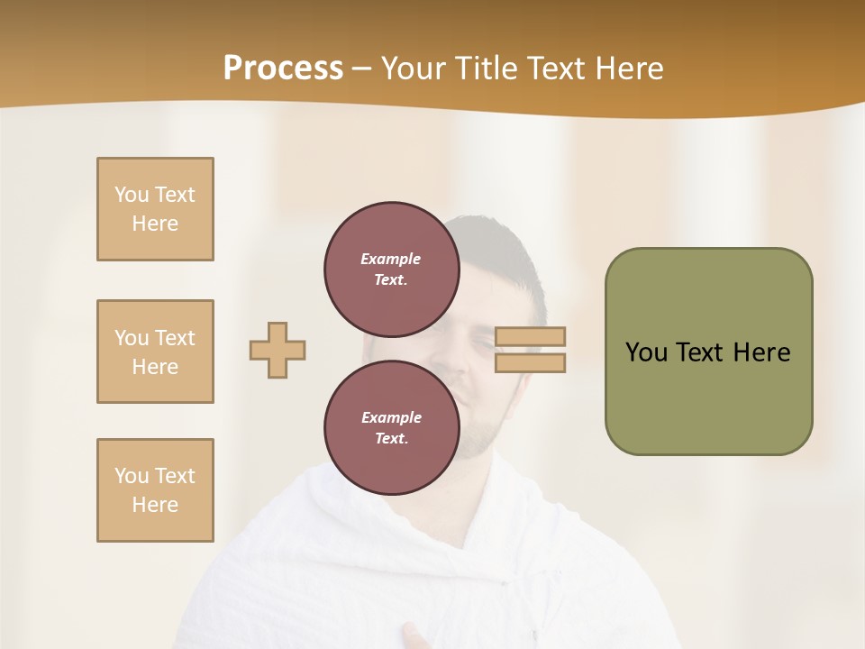 Religion Face Portrait PowerPoint Template
