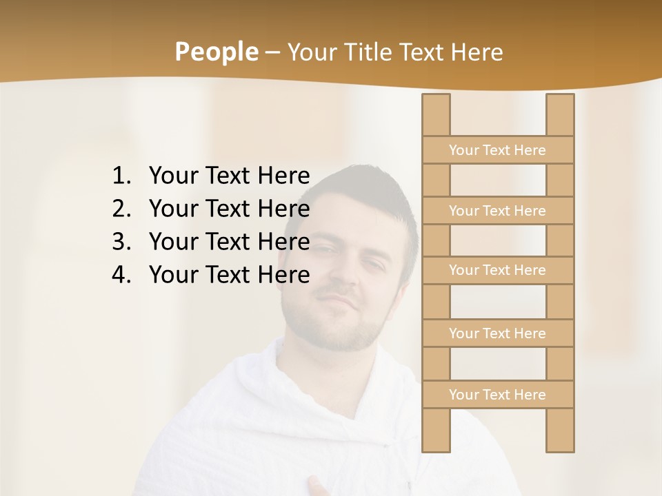 Religion Face Portrait PowerPoint Template