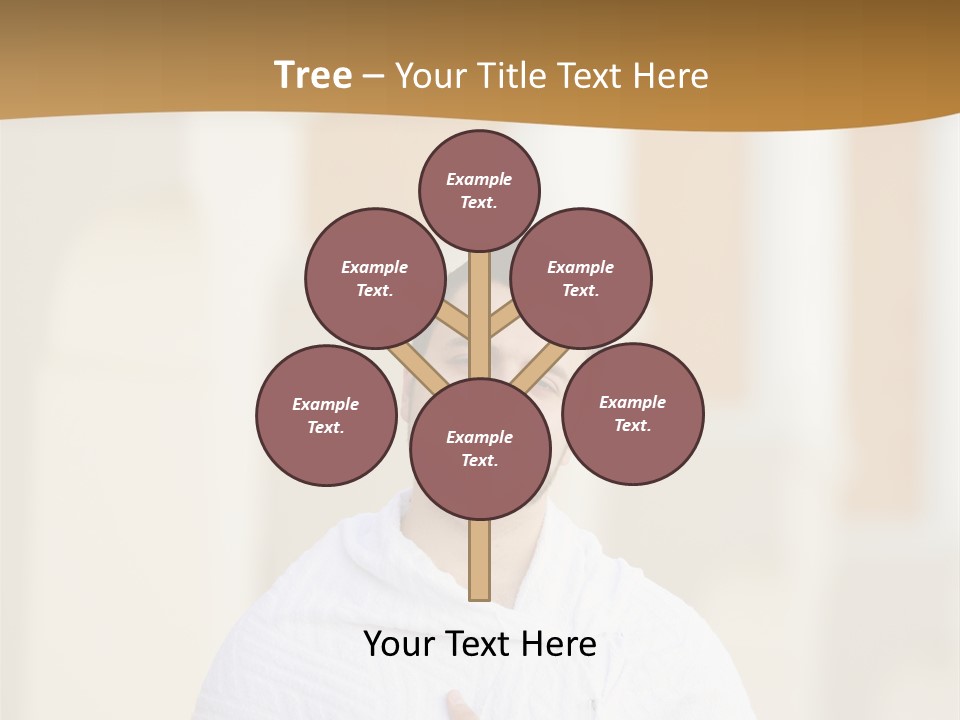 Religion Face Portrait PowerPoint Template