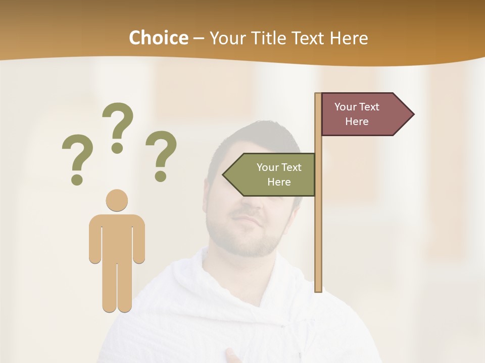 Religion Face Portrait PowerPoint Template