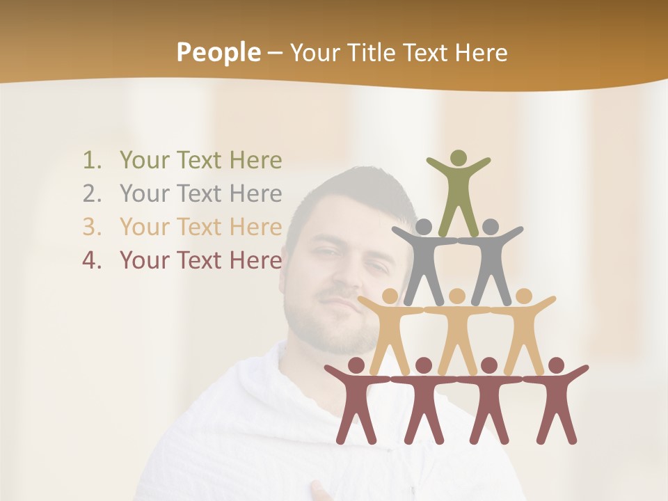 Religion Face Portrait PowerPoint Template