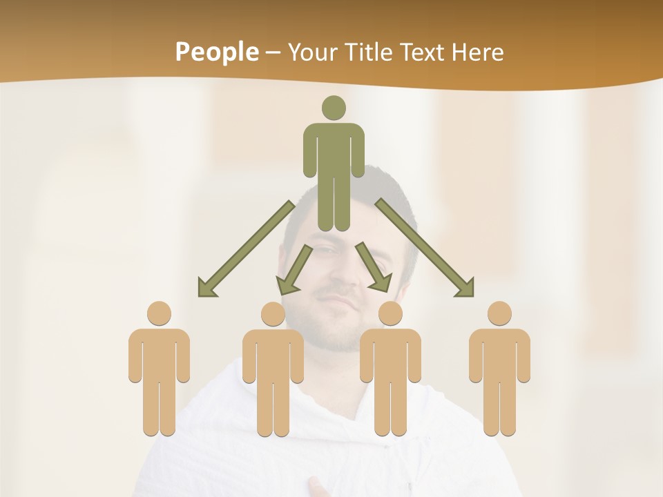 Religion Face Portrait PowerPoint Template