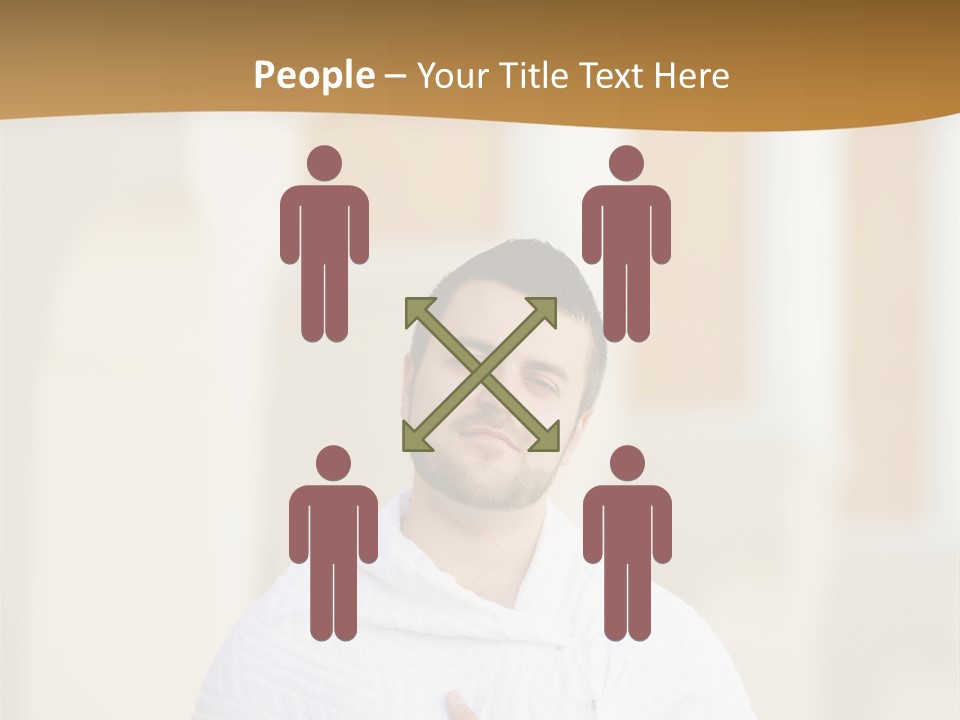 Religion Face Portrait PowerPoint Template