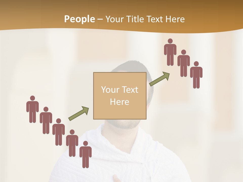 Religion Face Portrait PowerPoint Template