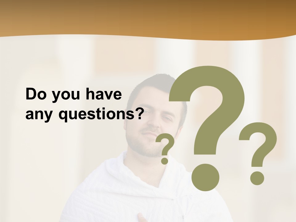 Religion Face Portrait PowerPoint Template