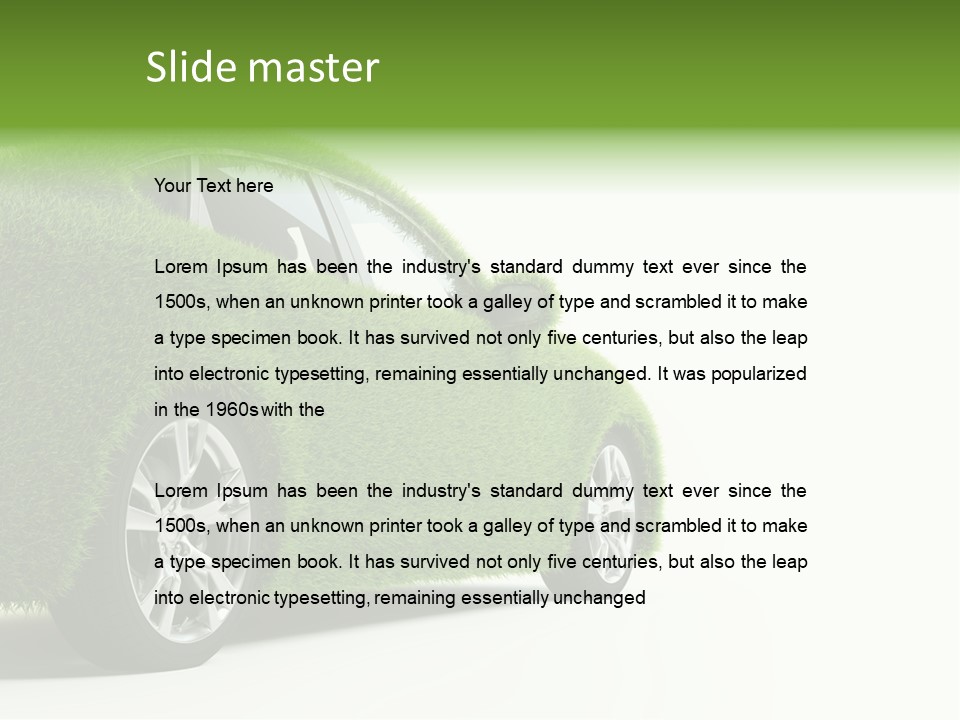 Hybrid Ecology Nature PowerPoint Template