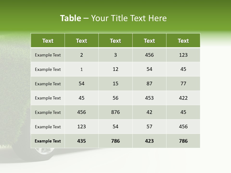 Hybrid Ecology Nature PowerPoint Template