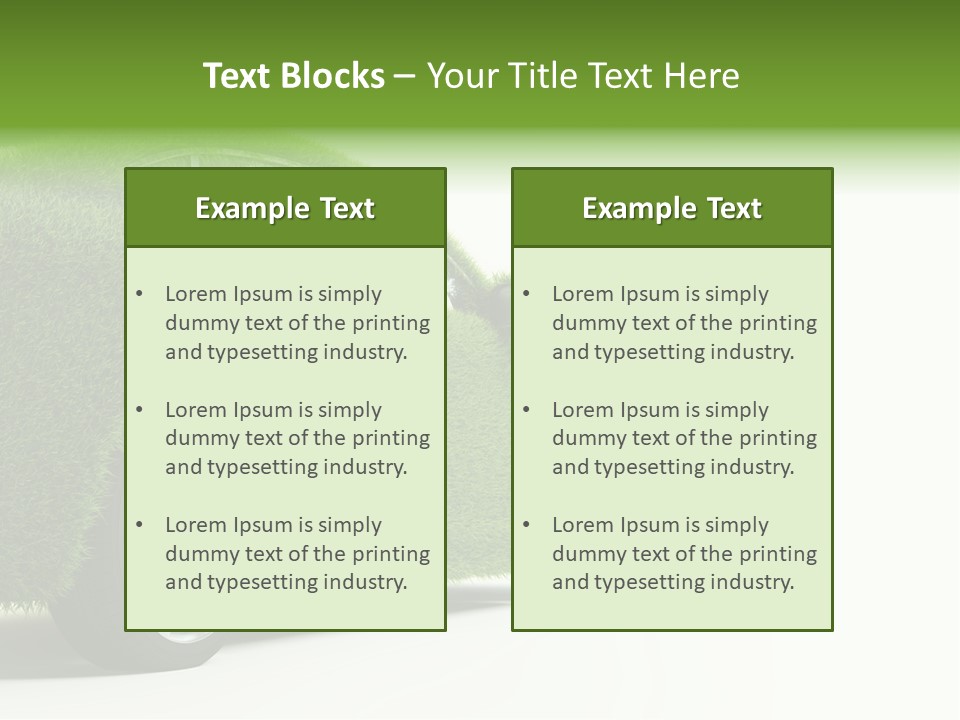 Hybrid Ecology Nature PowerPoint Template