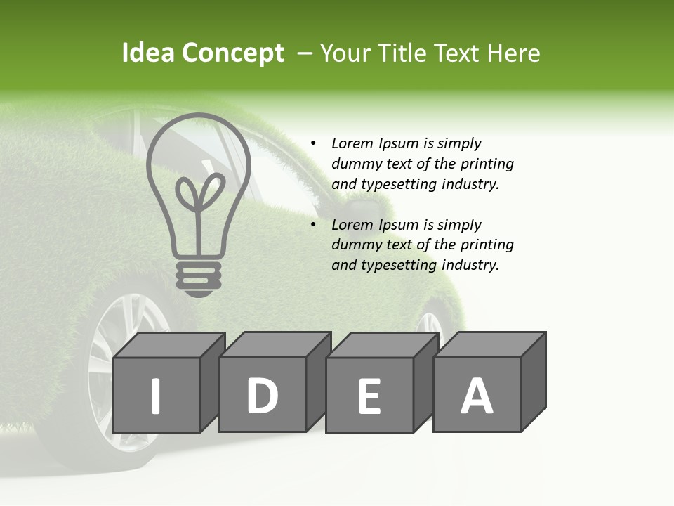 Hybrid Ecology Nature PowerPoint Template