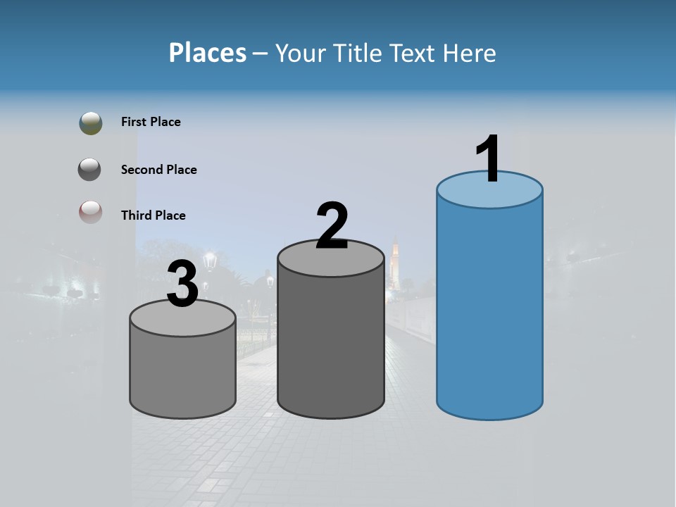 Outdoors Ramadan Ayasofya PowerPoint Template