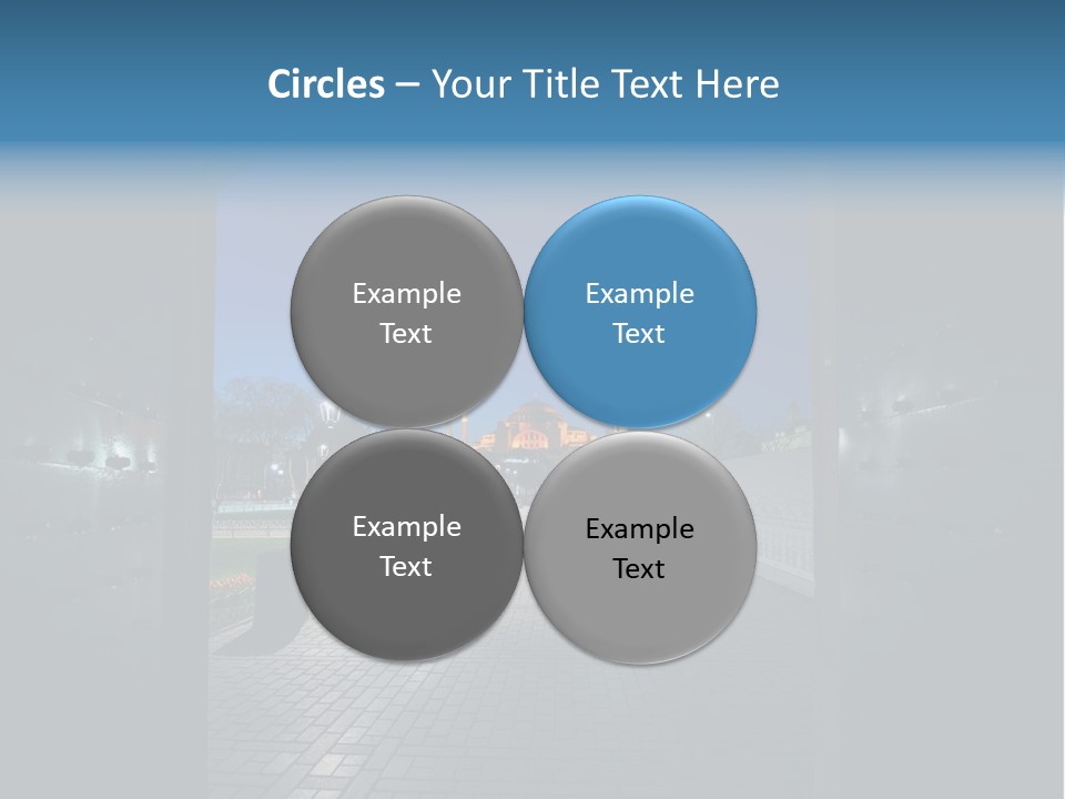 Outdoors Ramadan Ayasofya PowerPoint Template