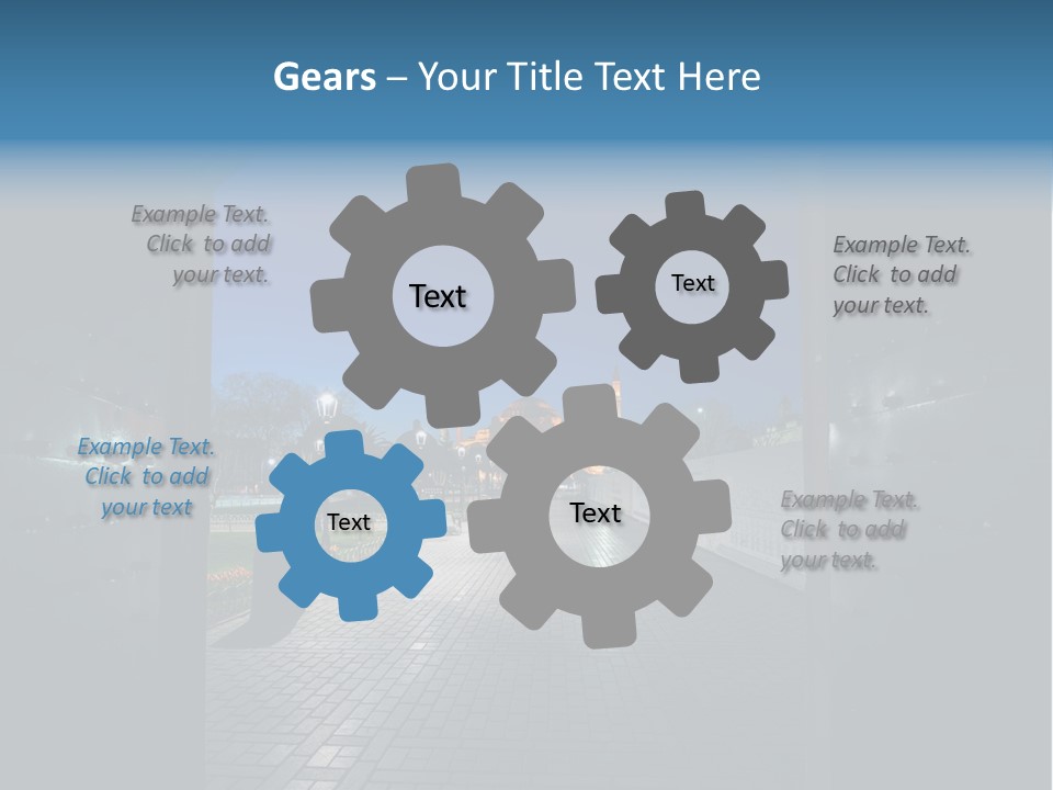 Outdoors Ramadan Ayasofya PowerPoint Template