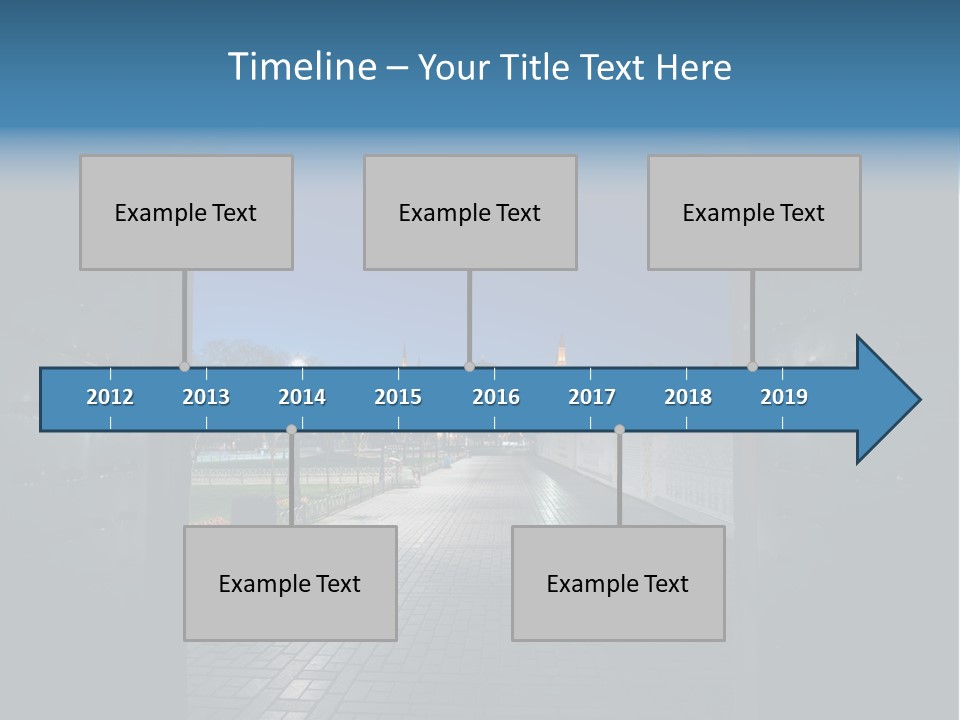 Outdoors Ramadan Ayasofya PowerPoint Template