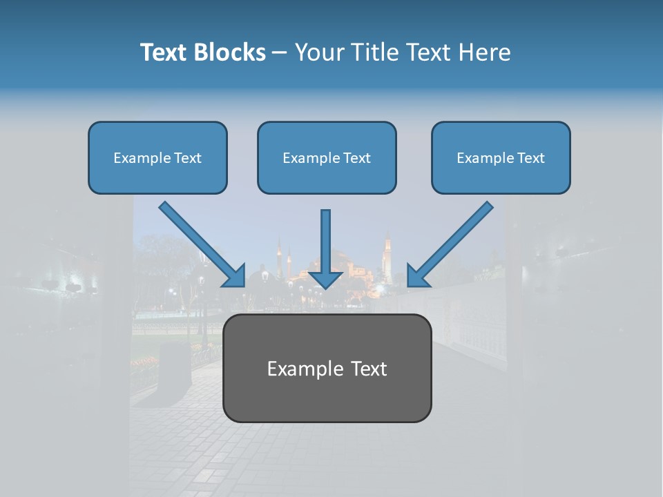 Outdoors Ramadan Ayasofya PowerPoint Template