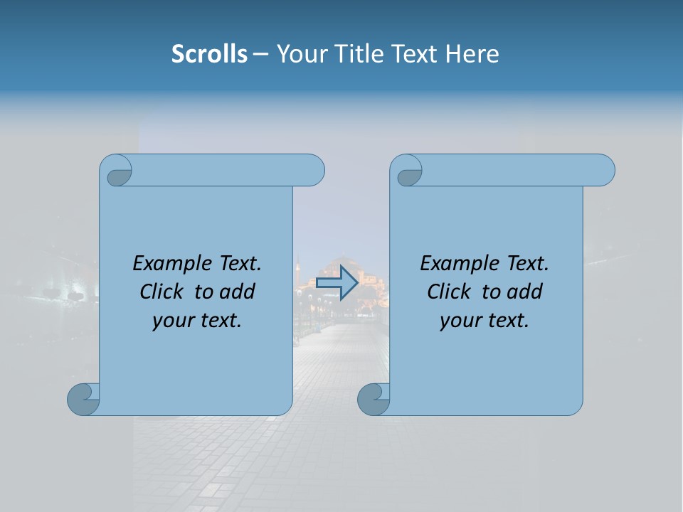 Outdoors Ramadan Ayasofya PowerPoint Template