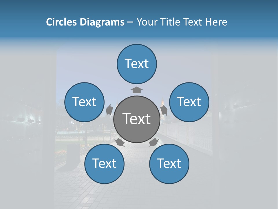 Outdoors Ramadan Ayasofya PowerPoint Template