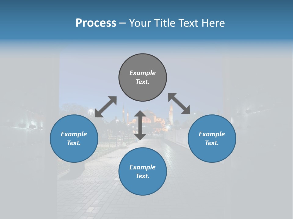 Outdoors Ramadan Ayasofya PowerPoint Template
