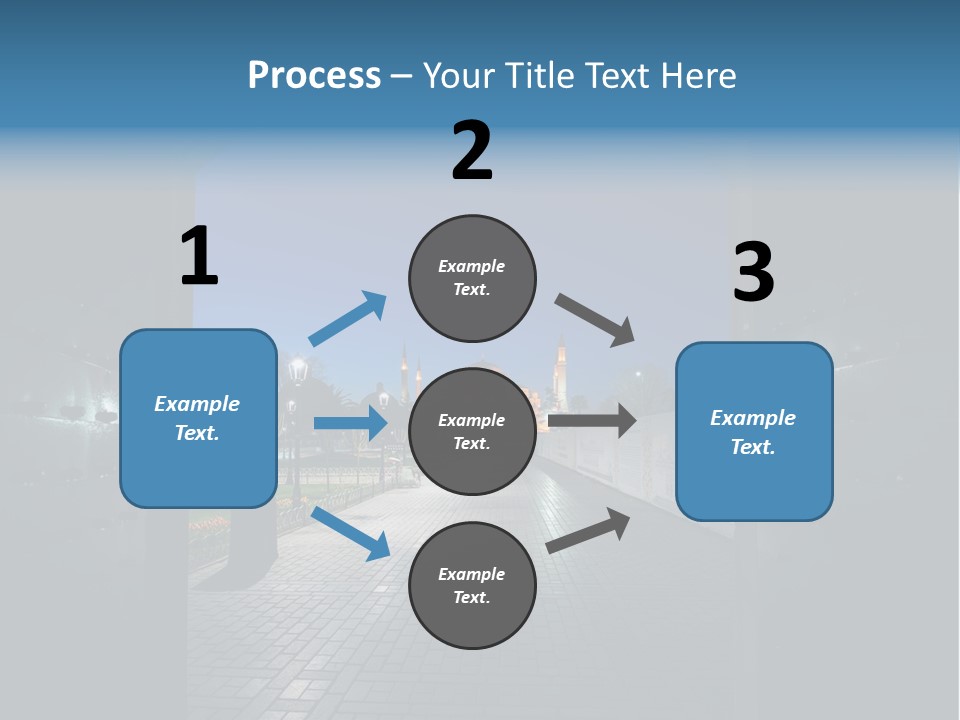 Outdoors Ramadan Ayasofya PowerPoint Template
