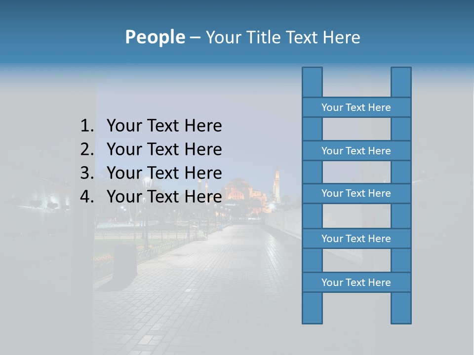 Outdoors Ramadan Ayasofya PowerPoint Template