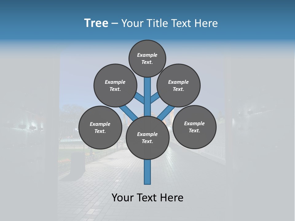Outdoors Ramadan Ayasofya PowerPoint Template
