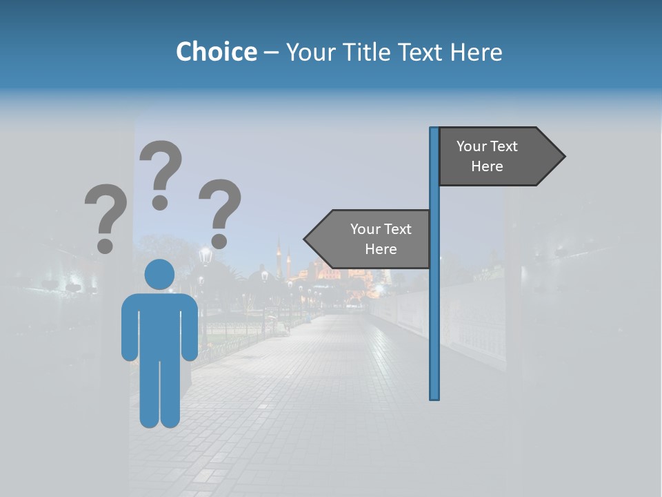 Outdoors Ramadan Ayasofya PowerPoint Template