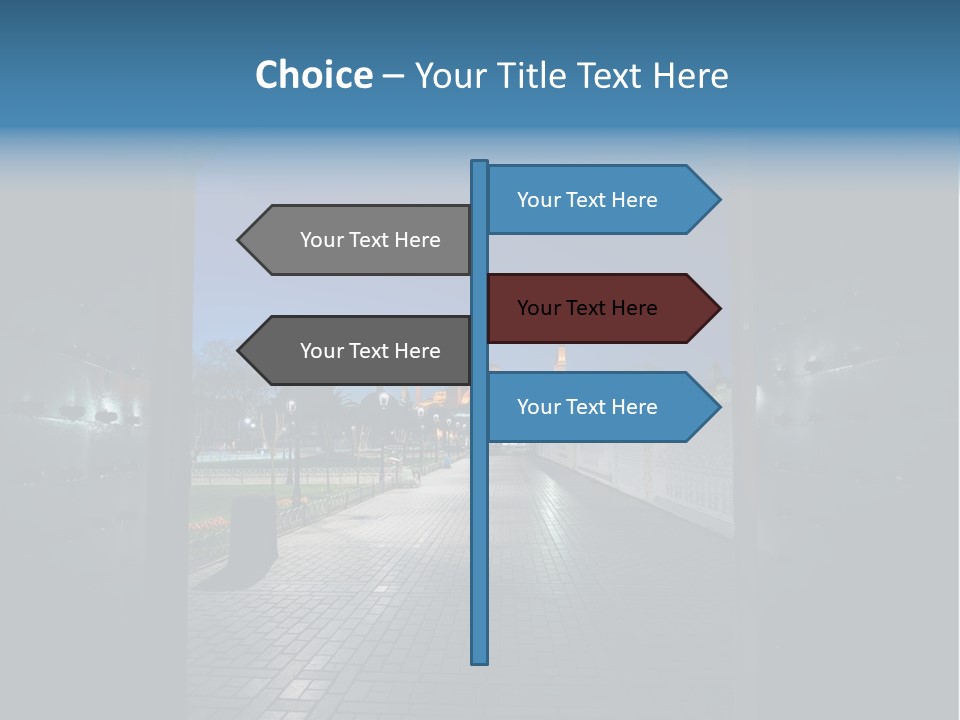 Outdoors Ramadan Ayasofya PowerPoint Template