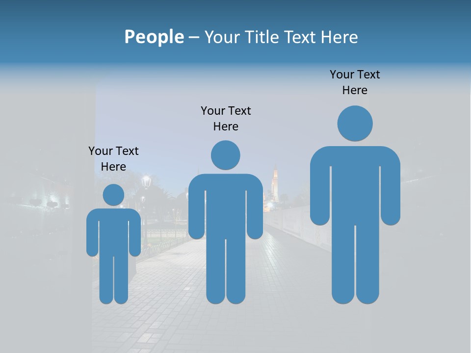 Outdoors Ramadan Ayasofya PowerPoint Template