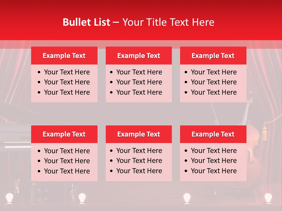 Production Culture Instruments PowerPoint Template