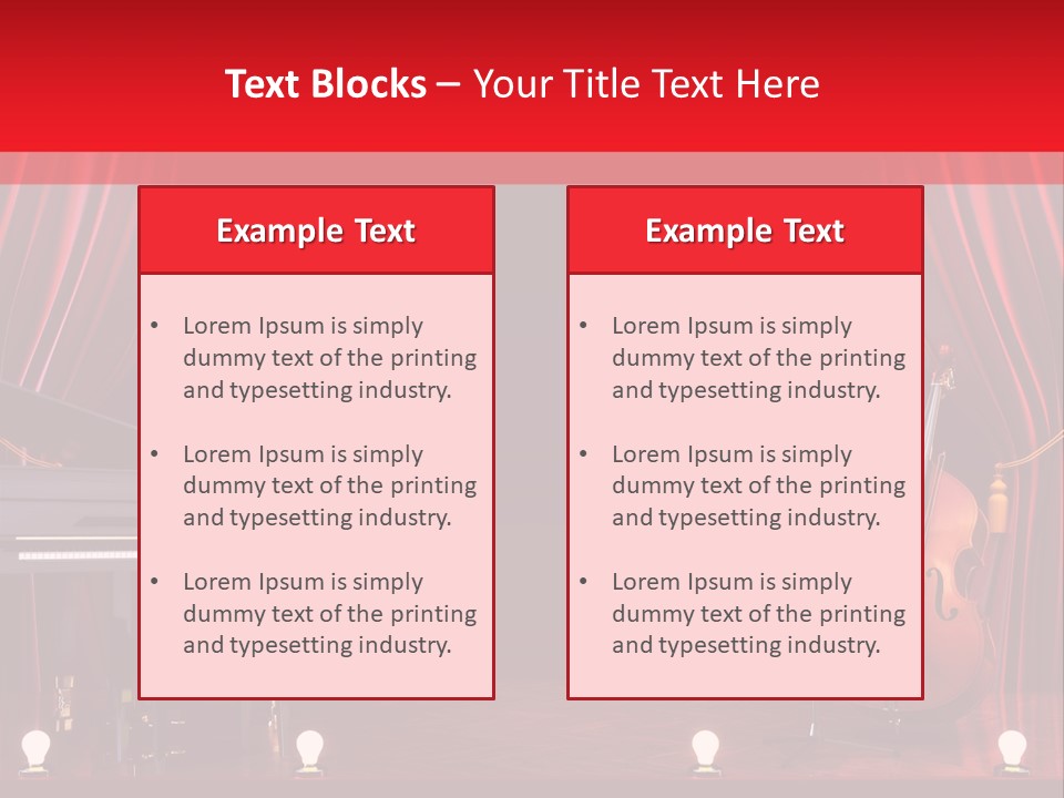 Production Culture Instruments PowerPoint Template